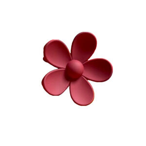 Red Flower Hair Clip NEW